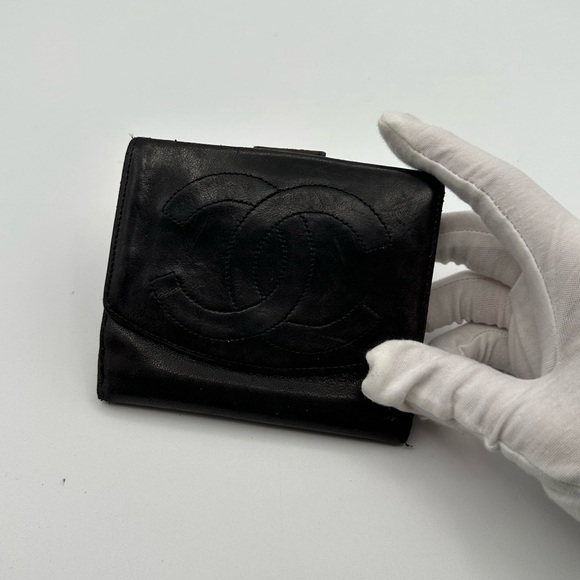 Chanel CC leather wallet - Picture 2 of 10